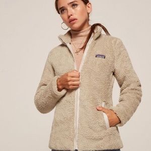 Patagonia NWT Los Gatos fleece jacket tan nude Small